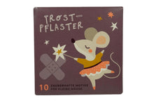 Load the picture into the gallery viewer, 10 Kinder Trost Pflaster medizinisch zauberhafte Motive für kleine Mäuse Grafik Werkstatt