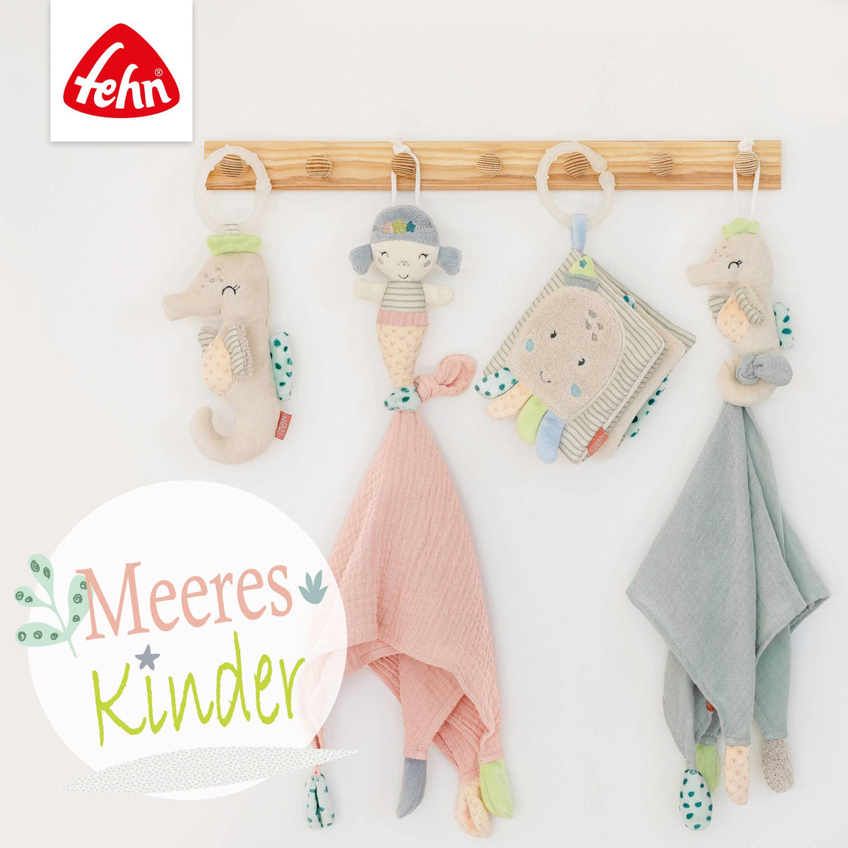 Fehn Kuscheldecke Meerjungfrau Krabbelunterlage Zudecke Baby