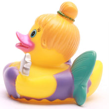 Lade das Bild in den Galerie-Viewer, Badeente Glücksfee Gummiente Badespaß5