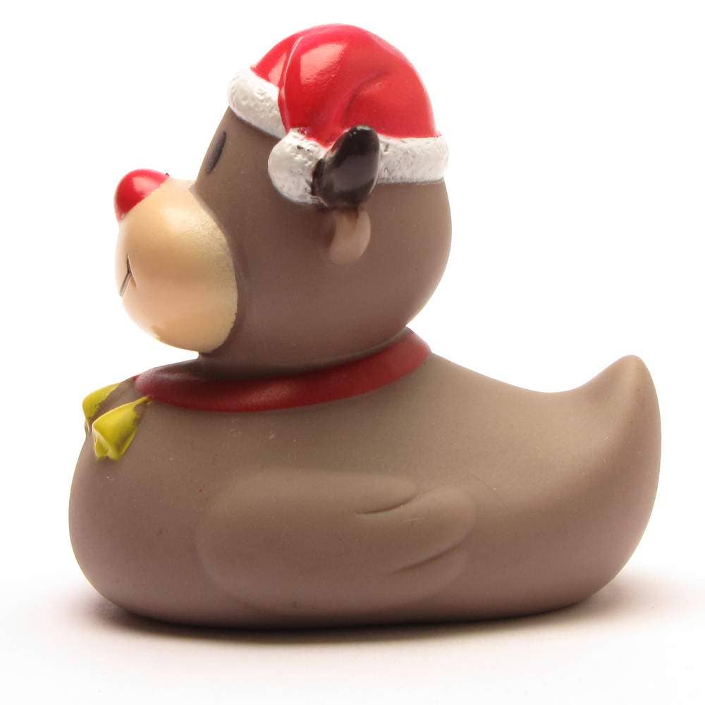 Badeente Rentier - Gummiente Badespaß ab 18 Monaten4