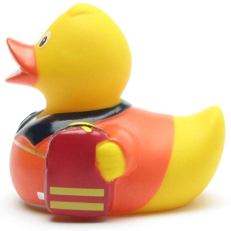 Badeente Rettungssanitäter - Gummiente Badespaß ab 18 Monaten3