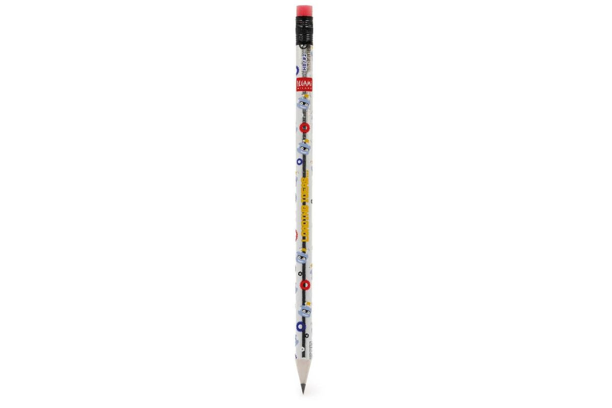 Bleistift aus Recyclingpapier Robot