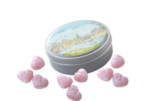 Lade das Bild in den Galerie-Viewer, Bonbon Dose Zons am Rhein Souvenir Kirschgeschmack Herzchen 50g Feste Zons2