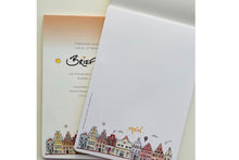 Load the picture into the gallery viewer, Briefblock Briefpapier "Moin" Design Karin Tauer Format DIN A 5 50 Blatt4