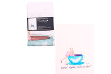 Load the picture into the gallery viewer, Dein Geschirrtuch Sweet Design by Nala Karin Tauer Zuerst Kaffee, Dann Die Welt!