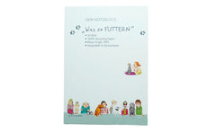Load the picture into the gallery viewer, Dein Notizblock 50 Blatt Sweet Design by Nala B. Freundlieb Was zu Futtern2