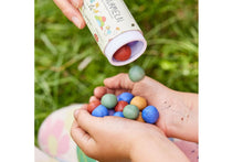 Lade das Bild in den Galerie-Viewer, Dose mit 25 Blumenmurmeln für Blumenkinder Wildblumen 7