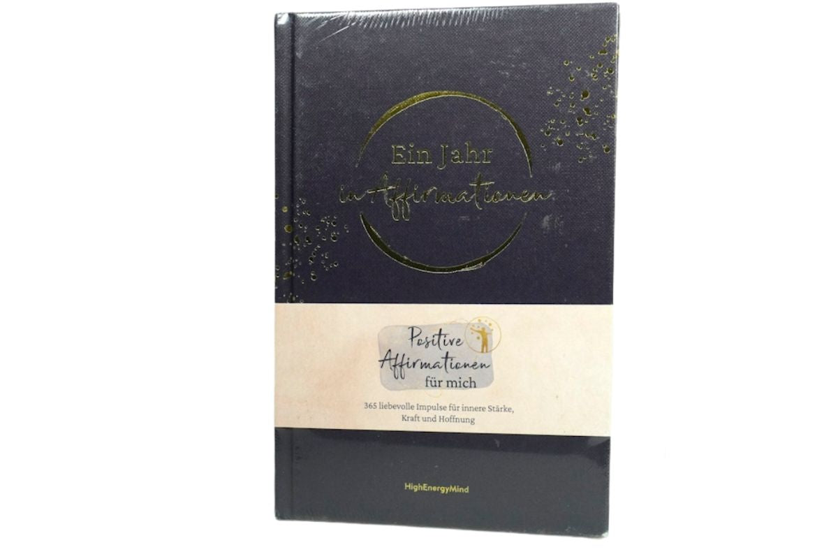 Ein Jahr in Affirmationen High Energy Mind Leineneinband Buch Hausser Philipp2