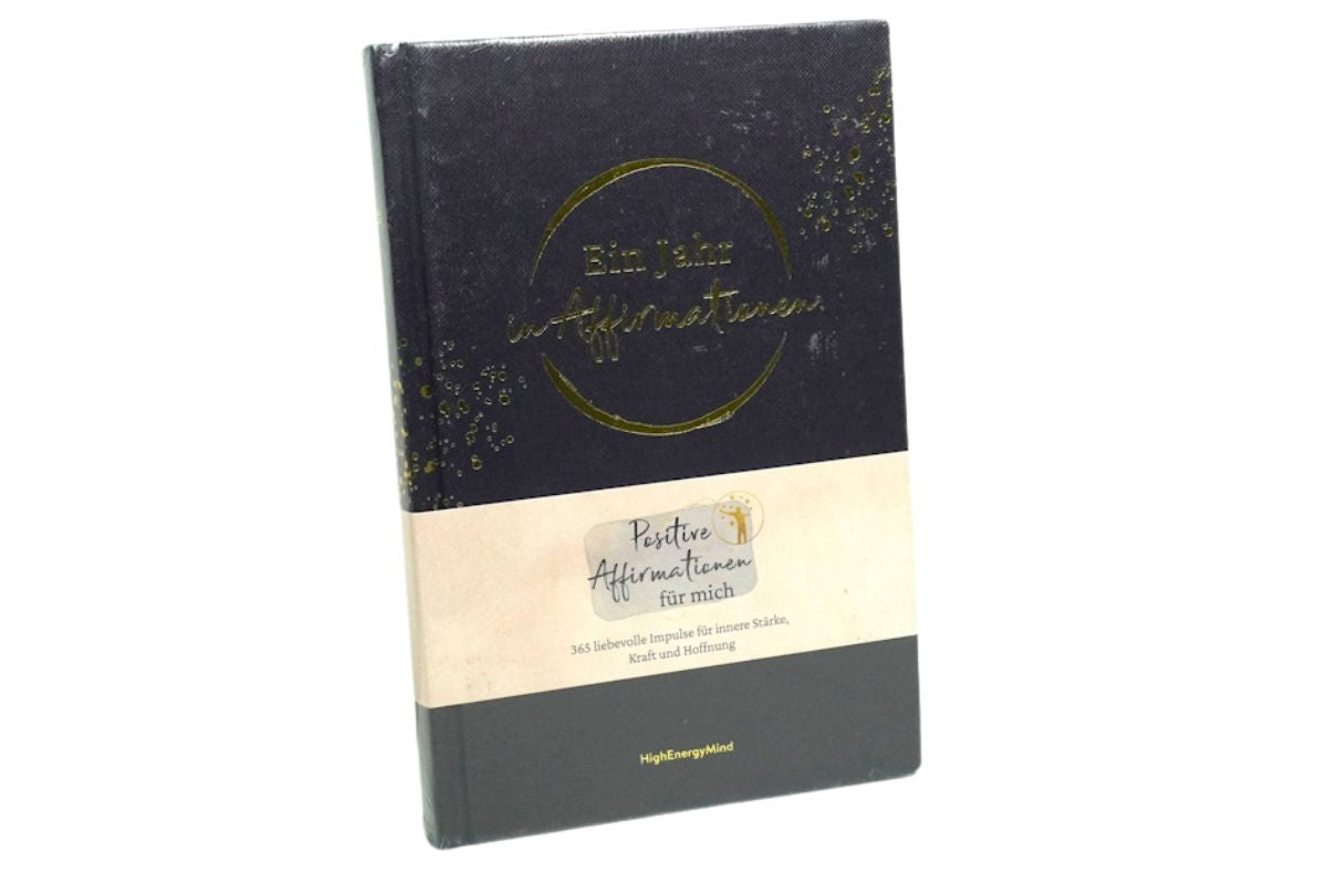 Ein Jahr in Affirmationen High Energy Mind Leineneinband Buch Hausser Philipp4