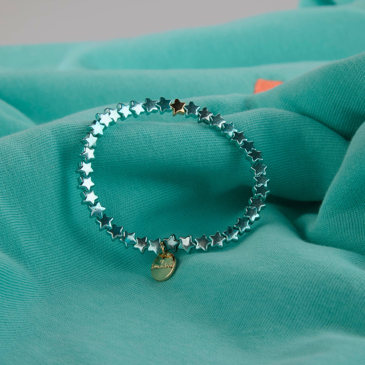 Ella in Love Sternenarmband Starlight Ocean Mint 6mm