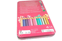 Lade das Bild in den Galerie-Viewer, Faber Buntstifte Sparkle 12er Metalletui Pink3