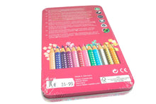 Lade das Bild in den Galerie-Viewer, Faber Buntstifte Sparkle 12er Metalletui Pink5