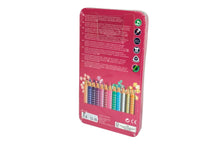 Lade das Bild in den Galerie-Viewer, Faber Buntstifte Sparkle 12er Metalletui Pink6