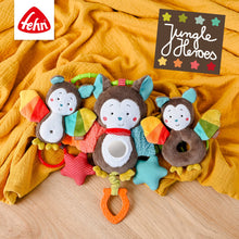 Load the picture into the gallery viewer, Fehn Activity Fledermaus Babyspielzeug Motorik zum Aufhängen7