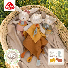 Load the picture into the gallery viewer, Fehn Knister Hase Fehn Natur Activity Rascheltier Babyspielzeug7