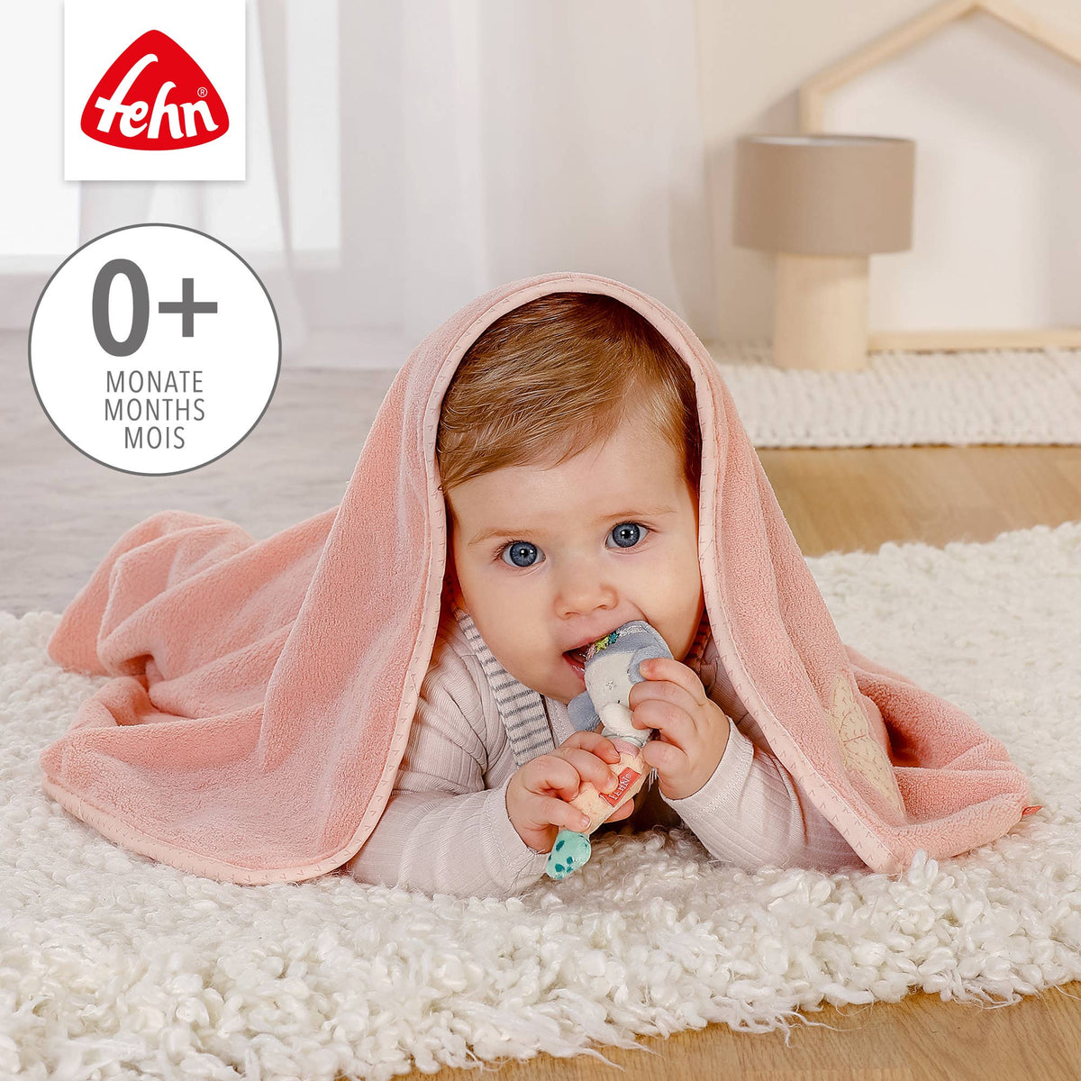 Fehn Kuscheldecke Meerjungfrau Krabbelunterlage Zudecke Baby2