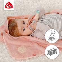 Load the picture into the gallery viewer, Fehn Kuscheldecke Meerjungfrau Krabbelunterlage Zudecke Baby3