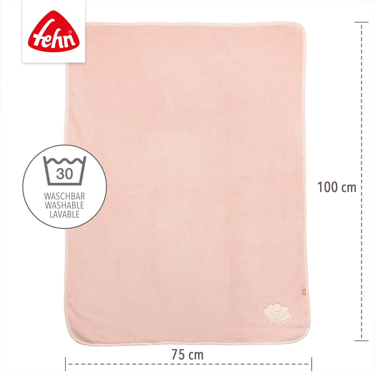 Fehn Kuscheldecke Meerjungfrau Krabbelunterlage Zudecke Baby5