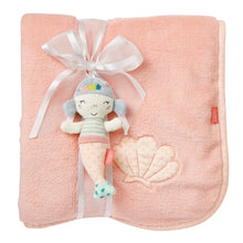 Load the picture into the gallery viewer, Fehn Kuscheldecke Meerjungfrau Krabbelunterlage Zudecke Baby