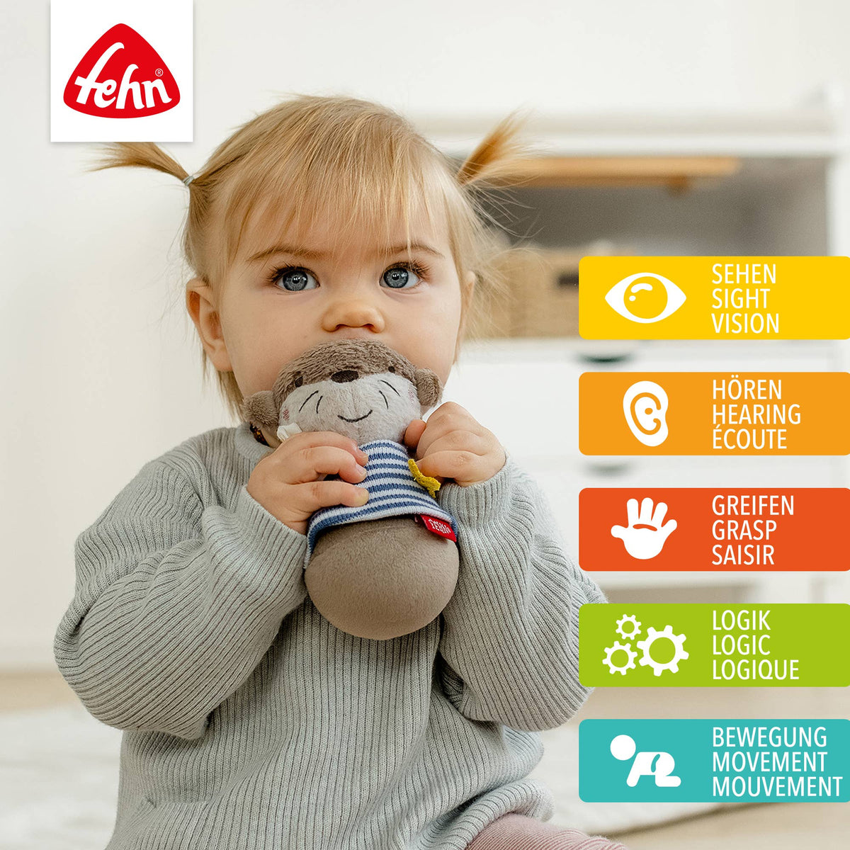 Fehn Mini-Stehauf Otter aus der Otter Theo Kollektion 2