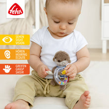 Load the picture into the gallery viewer, Fehn Rasselring Otter aus der Otter Theo Kollektion2