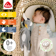 Load the picture into the gallery viewer, Fehn Schmusetuch Esel aus der Fehnnatur Kollektion Einschlafhilfe & Schnuffeltuch2