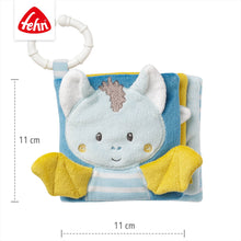 Load the picture into the gallery viewer, Fehn Stoffbuch Fledermaus Babyspielzeug Kuschelige Spielfreunde6