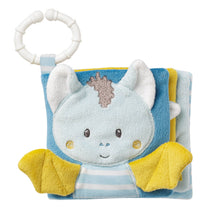 Load the picture into the gallery viewer, Fehn Stoffbuch Fledermaus Babyspielzeug Kuschelige Spielfreunde