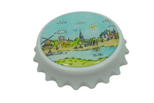 Lade das Bild in den Galerie-Viewer, Flaschenöffner Magnet Zons am Rhein Souvenir Feste Zons4