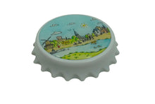 Lade das Bild in den Galerie-Viewer, Flaschenöffner Magnet Zons am Rhein Souvenir Feste Zons2