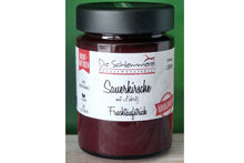 Lade das Bild in den Galerie-Viewer, Fruchtaufstrich Sauerkirsche mit Lakritz 180ml Handgemacht Vegan - Glutenfrei