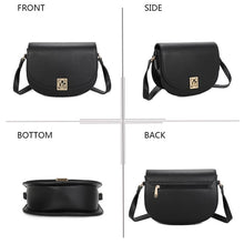 Lade das Bild in den Galerie-Viewer, Gallantry Damen Handtasche La Raffiné Schwarz5