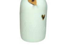 Load the picture into the gallery viewer, Good old friends Flaschenvase Blumenvase Blüten Zauber Handbemalt4