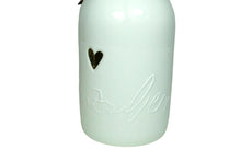 Load the picture into the gallery viewer, Good old friends Flaschenvase Blumenvase Blüten Zauber Handbemalt5