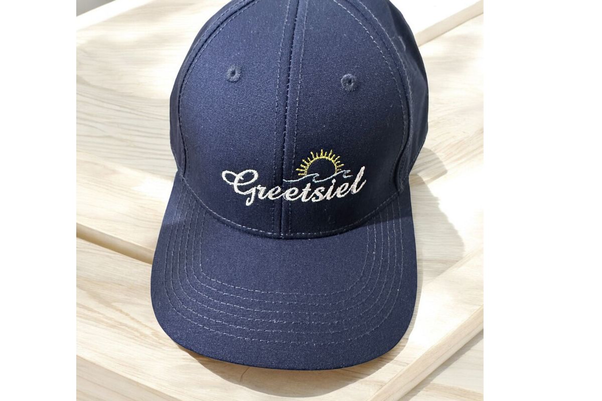 Greetsiel Sonnenkäppi Kappe mit Stickerei Größenverstellbar Farbe nach Wahl4