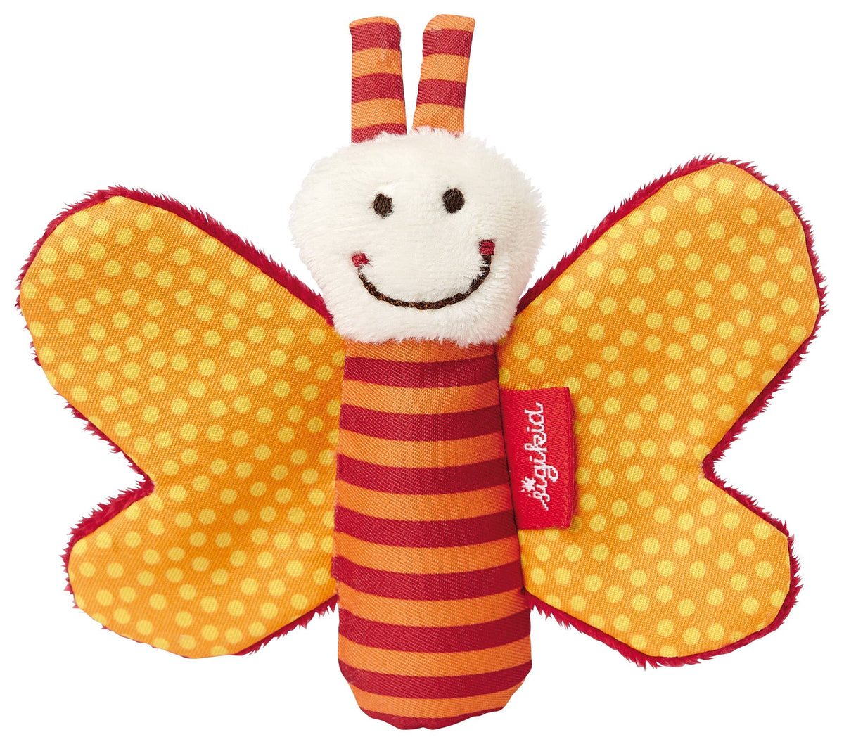 Greifling Schmetterling Orange Babyspielzeug sigibaby by sigikid