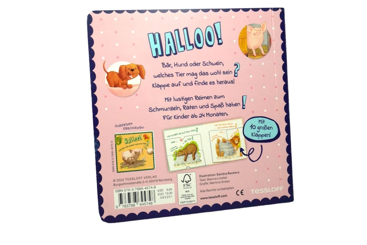 Halloo! Ist das deine Tatze, kleine Katze? Klappenbuch ab 24 Monaten2