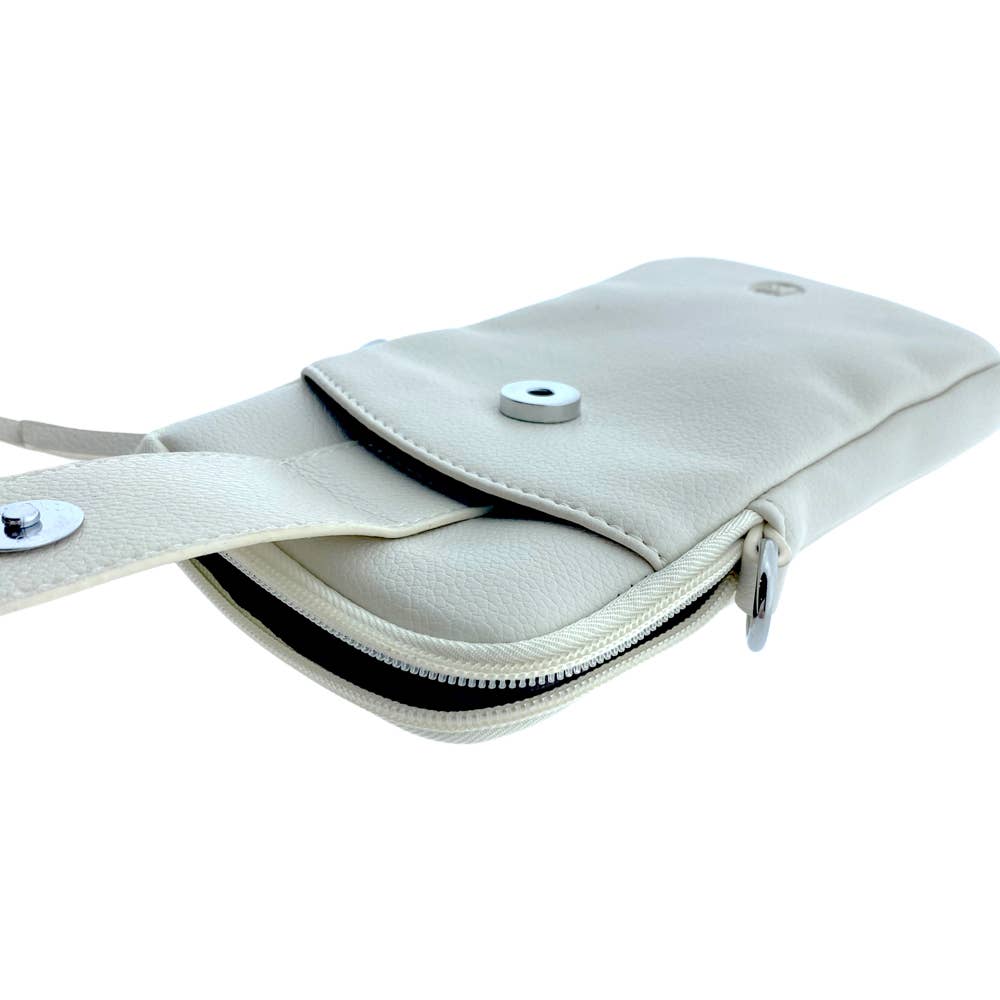 Handytasche Cati Beige Schultergürtel LOT834