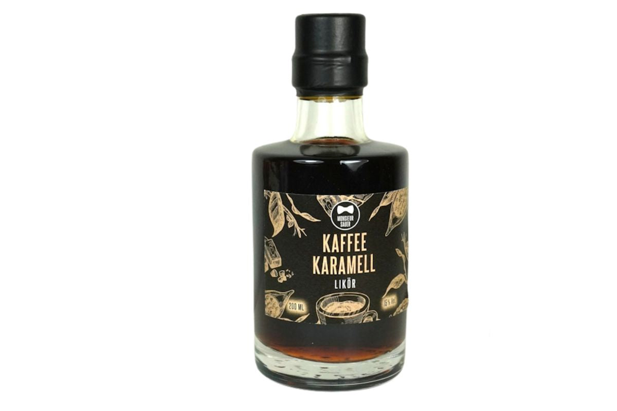 Kaffee Karamell Likör Monsieur Sauer 200ml