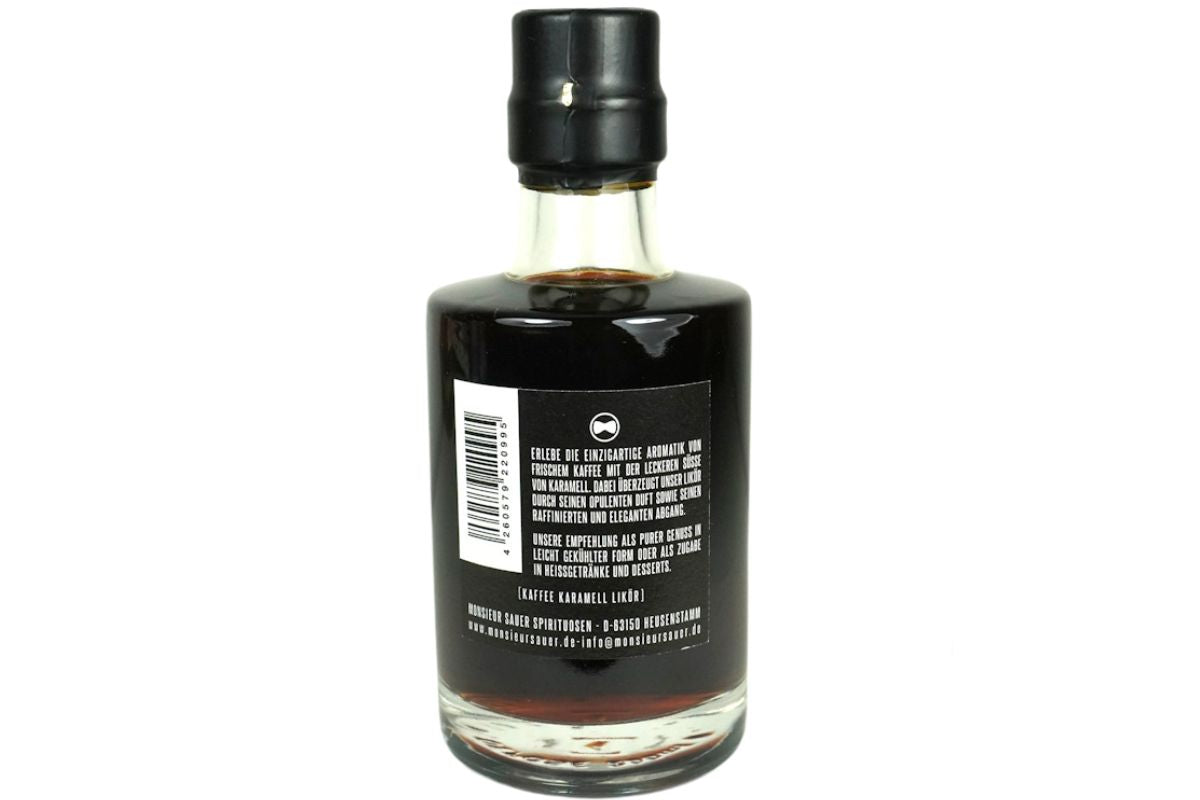 Kaffee Karamell Likör Monsieur Sauer 200ml3
