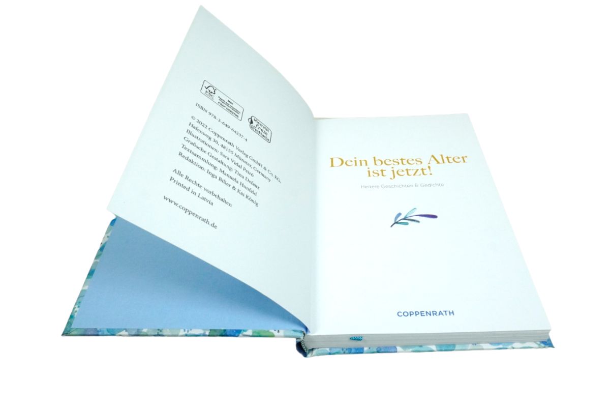 Dein bestes Alter ist jetzt! Heitere Geschichten & Gedichte Buch Gebundenes Buch3