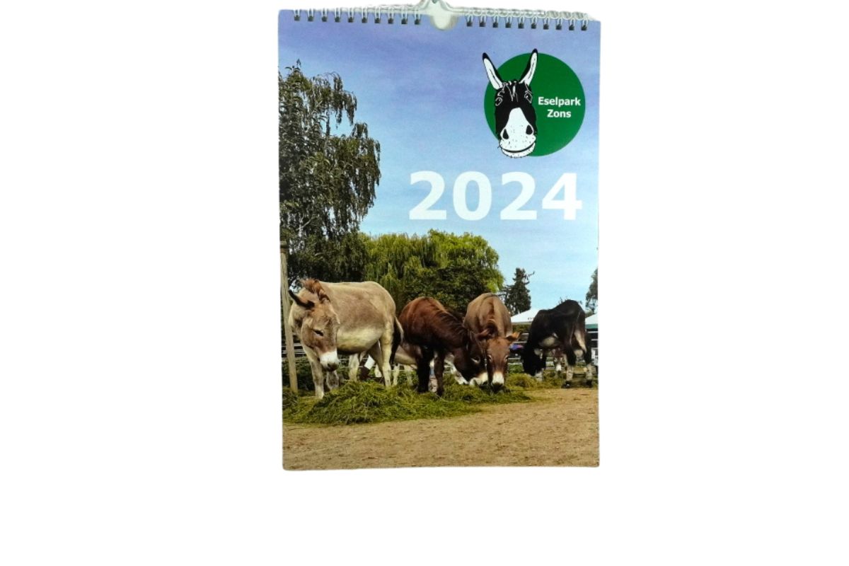 Kalender 2024 Eselpark Zons Der Natur zu Liebe3