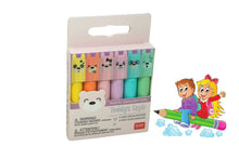 Lade das Bild in den Galerie-Viewer, Legami 6 Mini-Textmarker Teddy’s Mood Pastellfarben