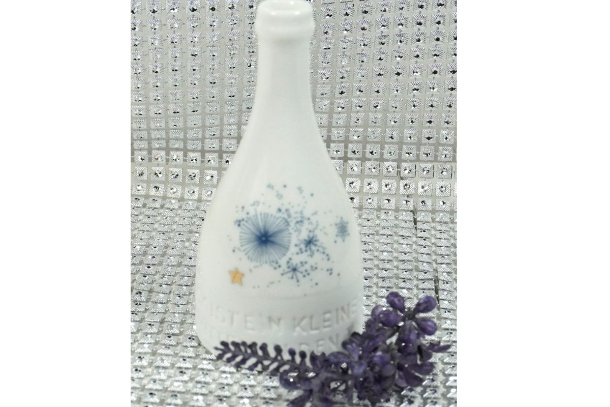 Good old friends Mini Vase Wunschväschen Glück ist ein kleiner Stern der mitten in den Tag fällt Handbemalt9