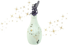 Lade das Bild in den Galerie-Viewer, Good old friends Mini Vase Wunschväschen Sterntaler Design Handbemalt4