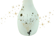 Lade das Bild in den Galerie-Viewer, Good old friends Mini Vase Wunschväschen Sterntaler Design Handbemalt3