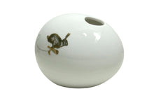 Load the picture into the gallery viewer, Good old friends Eiervase So läuft der Hase Oster Deko Handarbeit 8cm6