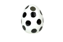 Lade das Bild in den Galerie-Viewer, Good old friends Eiervase Punkte Oster Deko Handarbeit 8cm4