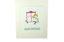 Lade das Bild in den Galerie-Viewer, Passepartout Bild SweetDesign by Nala "Warum hat mein Kleiderschrank keinen Keller und keinen Dachboden?"8