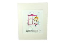 Lade das Bild in den Galerie-Viewer, Passepartout Bild SweetDesign by Nala "Warum hat mein Kleiderschrank keinen Keller und keinen Dachboden?"5